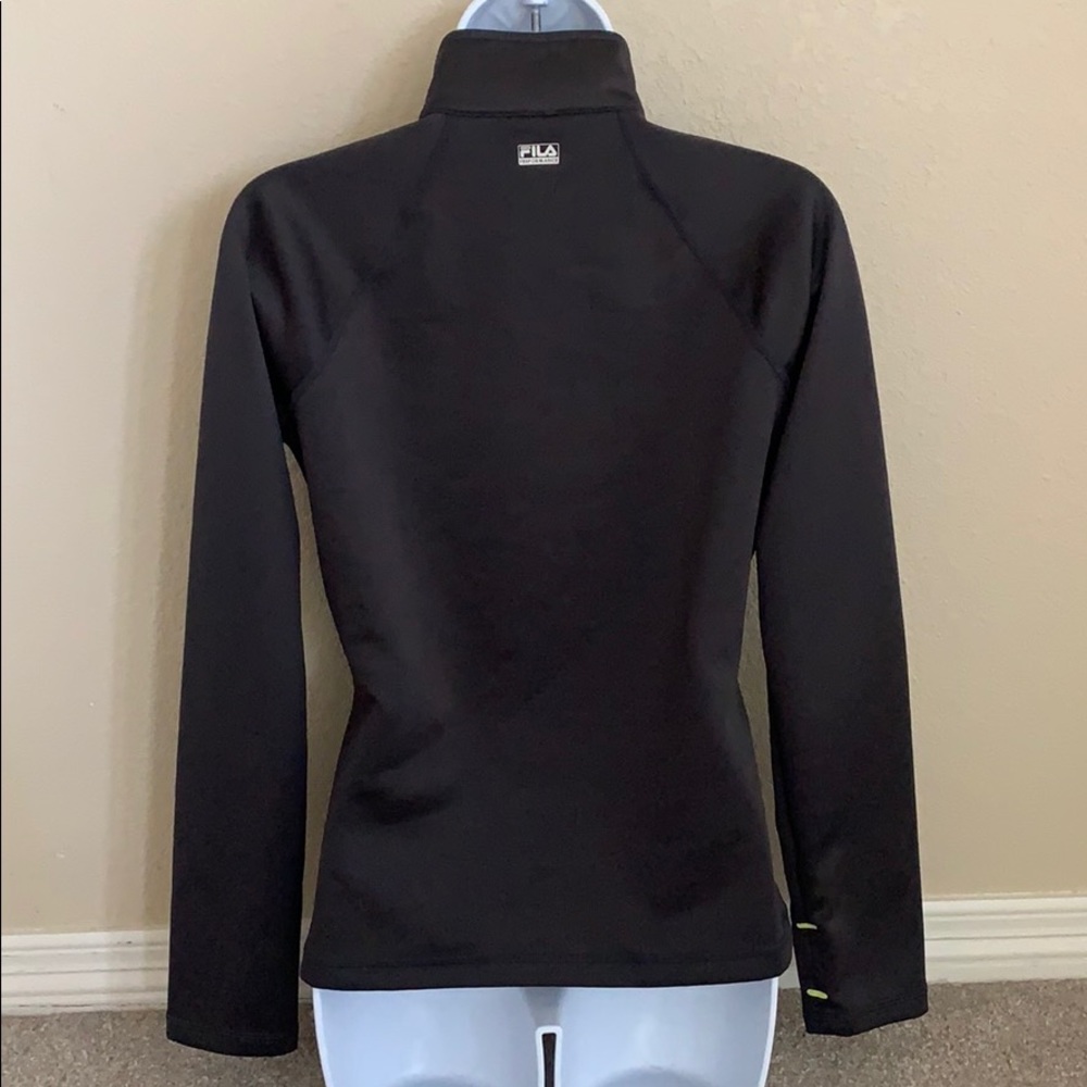Like new Fila  reflective 1/4 zip - Picture 4 of 7